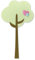 Sizzix Dena Designs Bigz Stanzschablone, Baum und Herz, Schwarz