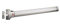 JPM - Barre Anti-Panique Pushbar 90+ - Porte Sortie de Secours Bois, Métal, PVC, Aluminium - 836mm Recoupable - 1 Point de Verrouillage - Résistance Vandalisme et Corrosion - Garantie 10 Ans - Argent
