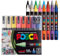 POSCA 182516 - POSCA Marker mit mittelfeiner Rundspitze, 16er Set