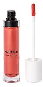 ND GRETEL Naturkosmetik KNUTZEN Lipgloss – Pflegend, hochpigmentiert, natürlich und zertifiziert - Farbe Apricot Shimmer 05