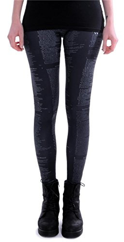 cosey - Bedruckte Bunte Leggins (Einheitsgröße) Verschiedene Leggings Designs, Hamlet, Einheitsgröße