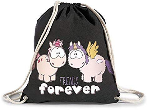 NICI Theodor and Friends Sportbeutel Einhorn Theodor und Cloud Dreamer Friends Forever, 34,5 x 39 cm