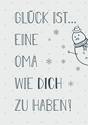 Buchkalender für die Oma, Geschenk-Kalender 2021 im Format A5 - Glück ist... eine Oma wie dich zu haben: Terminplaner, Kalenderbuch und Wochenkalender ... für jede Großmutter, 1 Woche = 2 Seiten