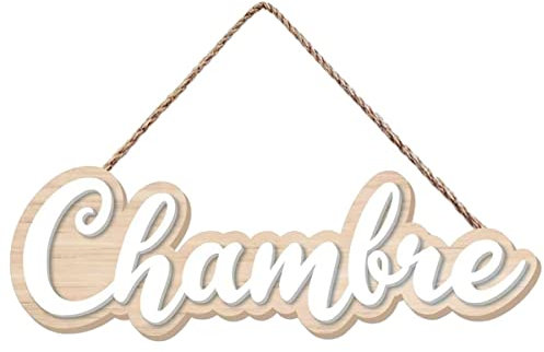 Rétro Plaque de Porte pour Chambre