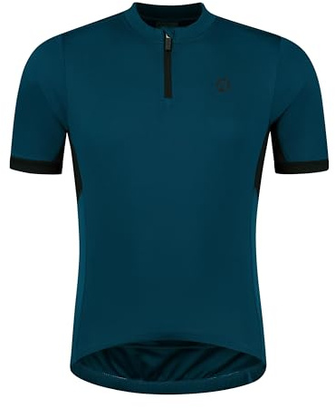 Rogelli Core Kids Radtrikot Kinder - Fahrradtrikot Kurzarm - Dunkelblau, 152-164