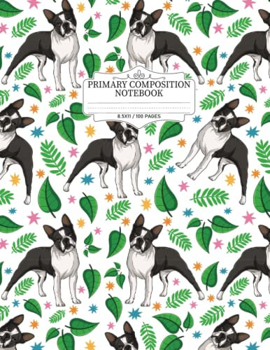 Rat Terrier Primary Composition Notebook: Rat Terrier Primary Composition Notebook Journal Gifts Rat Terrier Blank Lined Notebook Planner
