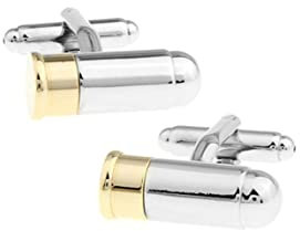 Manchettenknoepfe Hochzeit, Silber Manchettenknoepfe Hochzeit Patrone für Tuxedo Hemden Geschäft 2.2X0.8CM