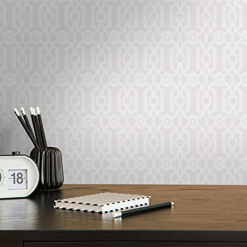 A.S. Création Architects Paper Art of Eden 390623 Non-Woven Wallpaper 10.05 m x 0.53 m Made in Germany Cream Grey