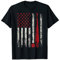 Toller Vintage-New York NY Baseball auf US-Flagge T-Shirt