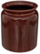 Paris Prix Atmosphera Créateur d'intérieur - Cache-Pot en Céramique Bota 18cm Marron