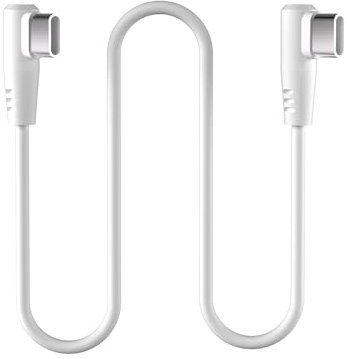 Saqico Geeignetes Elite-Armband mit Akku-Ladekabel, USB-C auf USB-C, 38,1 cm lang, 90 Grad, löst das Problem, nicht aufladen zu können