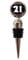 Personalised 21st Birthday Wine Bottle Stopper Sealer Plug Polished Metal Keepsake Gift R105