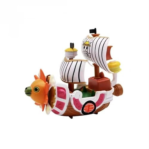 PINAKA One Piece Thousand Sunny Ship Mokey D Luffy Ship Miniature Model Action Figure PVC Anime Figurine Weeb Manga rag Statue - 10 Cms weeb Collectible