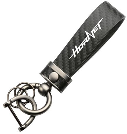 Porte-Clés De Moto En Alliage De Zinc Et Fiber De Carbone, Pour Honda Hornet 600 900 CB600F CB500F CB919, Cadeaux