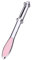 1 Pack Multifunctional Veggie Peeler 4 in 1 Stainless Steel Peeler with Julienne Blade Kitchen Veggie Fruit Peeler Slicer Grater (Pink)