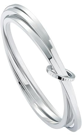 Ted Baker Huulia Multi Hoop Bangle Bracelet For Women (Silver)