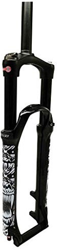 Forcella Ammortizzata Bici da 29 Pollici, Sterzo con Blocco Remoto per Bicicletta in Lega di Alluminio da 26/27,5 Pollici Corsa Sospensione Disco 1-1/8 100mm