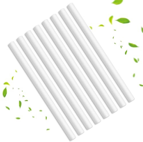 24 Stück Luftbefeuchter Sticks Luftbefeuchter Baumwolle Sticks Filter Aroma Baumwollfilter Aroma Diffusor Nachfüllstäbchen Docht Ersatz Nachfüllung Filter Ersatzdochte Sticks für Diffusor Diffusoren