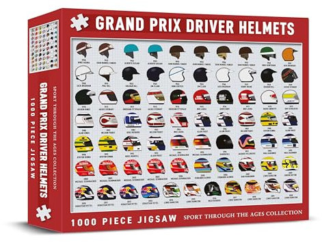 Grand Prix Driver Helmets 1000 Piece Jigsaw
