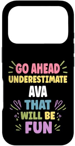 Hülle für iPhone 17 Pro AVA Personalized Women's Gift Custom AVA