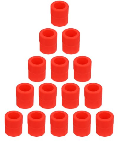 HYTROVE 10pcs Silicone Shot Glass Molds for Ice Cubes in Wine Glass Shape with Easy Release Feature, for Party Use and Making Unique Chilled Shots