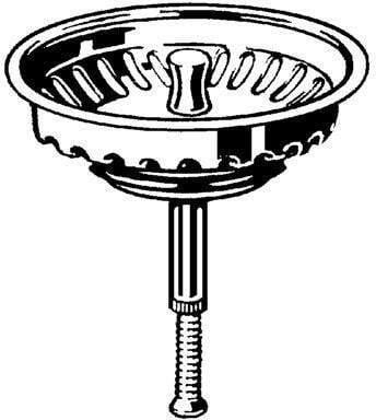 Siebkorbeinsatz pour cuvette villeroy und boch spülen. avec bonde