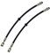 BESTPRICE 2x Bremsschlauch vorne ohne Hohlschraube Kompatibel mit SEAT AROSA (6H1), VW POLO (6N1) (6N2) (6V2), LUPO I (6X1, 6E1), PASSAT B3/B4 (3A2, 35I) (3A5, 35I)