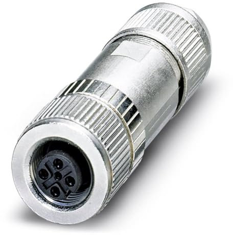 Phoenix - Conector enchufable bus sacc-m12fsd-4q-shpn 4 polos