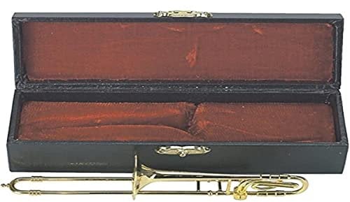 Gewa 980592 Miniaturinstrument Posaune im Etui, ca. 15 cm