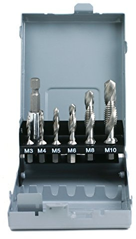 PROFI Gewindebohrer Kombi-Bit-Satz M3-M10, HSS