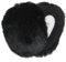 Earbags Ohrenwärmer Fashion, Fell schwarz, S