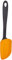 Fiskars Spatule Maryse, Résistant à la chaleur jusqu'à 180 °C, Plastique/Silicone, Longueur: 26,5 cm, Noir/Orange, Essential, 1023803