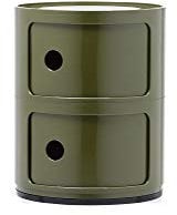 Kartell - Sistema modular, ABS, Verde, 32 x 32 x 40 cm