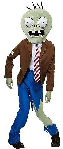 Adult PLANTS VS ZOMBIES Zombie Fancy Dress Costume Standard