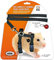 ICA DA978 Hamstergeschirr und Leine, Schwarz