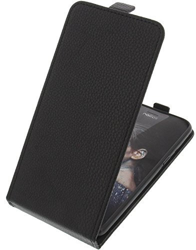 foto-kontor Tasche kompatibel mit TP-Link Neffos N1 Smartphone Flipstyle Schutz Hülle schwarz