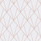 Muriva Indra Geometric Glitter Wallpaper Rose Gold (154102)