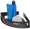 Tiger Caddy Etagère de Douche d'angle pour Douche pour Articles de Salle de Bains, Noir, 22,4 x 7 x 22,4 cm