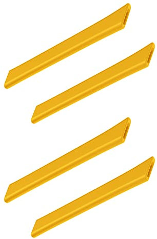 SAUCER Ersatz-Ohrsocken für Oakley Jawbone Racing Jacket Sonnenbrille, Gelb + Gelb