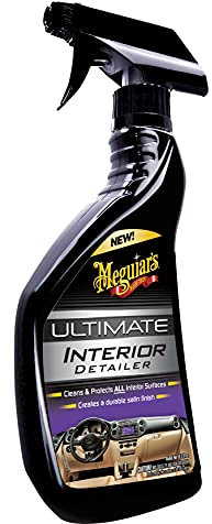 Meguiar's Ultimate Interior Detailer, Pulitore per Interni Auto - Pulisce, Rinnova e Protegge le Superfici Interne, 450 m, G16216EU