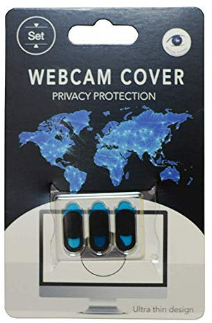 AWINNER Laptop Camera Cover Slide (3 Pack) Webcam Cover Slider Stickers for Computer, MacBook Pro/Air, iPhone, Tablets, PC, iPad, iMac, Cell Phone, Echo Show, Privacy Blocker Sliding Shield,Anti-Spy