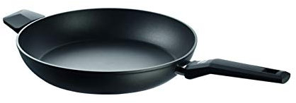 Rohe Germany Bratpfanne Henry aus Aluminium und Kunststoff in der Farbe Schwarz, Durchmesser 32cm, 202291-32