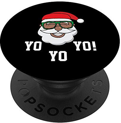 Yo Yo Yo Lustige Coole Santa Moderne Weihnachten Ho Ho Pun - PopSockets Ausziehbarer Sockel und Griff für Smartphones und Tablets