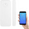 Sensor de Puerta y Ventana WiFi Inalámbrica,Sensor de Puerta Inteligente Compatible con Home