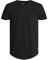 Jack & Jones Men's Jjenoa Tee Crew Neck Noos T Shirt, Black, L UK
