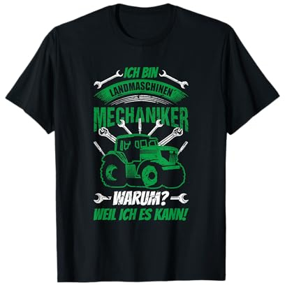 Trecker Landmaschinen Mechaniker Landmaschinenmechaniker T-Shirt