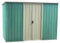 Panana 6FT x 4FT Garden Metal Shed with Double Sliding Doors Zinc Frame Large Tool Storage House Pent Outdoor