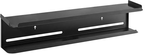 My Wall platzsparendes TV- und Wandregal – HZ18L, Ablage für Fernbedienung, Controller, Kabelbox oder Router, TV- oder Wandmontage, Gerätehalter, VESA kompatibel, belastbar bis 2 kg