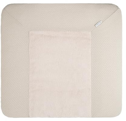 Baby's Only - Baby Wickelauflagenbezug 75x85 cm - Bezug für Wickelauflage Sky - Strickbezug für Wickelunterlage - Aus Baumwolle - Warm Linen