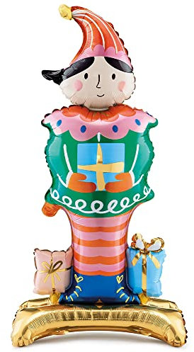Stehender Folienballon Elf 32x75cm Weihnachten